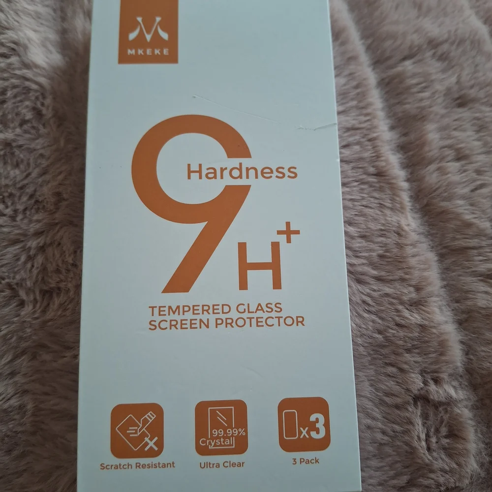 Tempered Glass Screen Protector - Orange